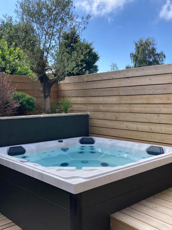 סנט-קולומב Douceur De Vivre En Bord De Mer - Jacuzzi Et Cheminee מראה חיצוני תמונה
